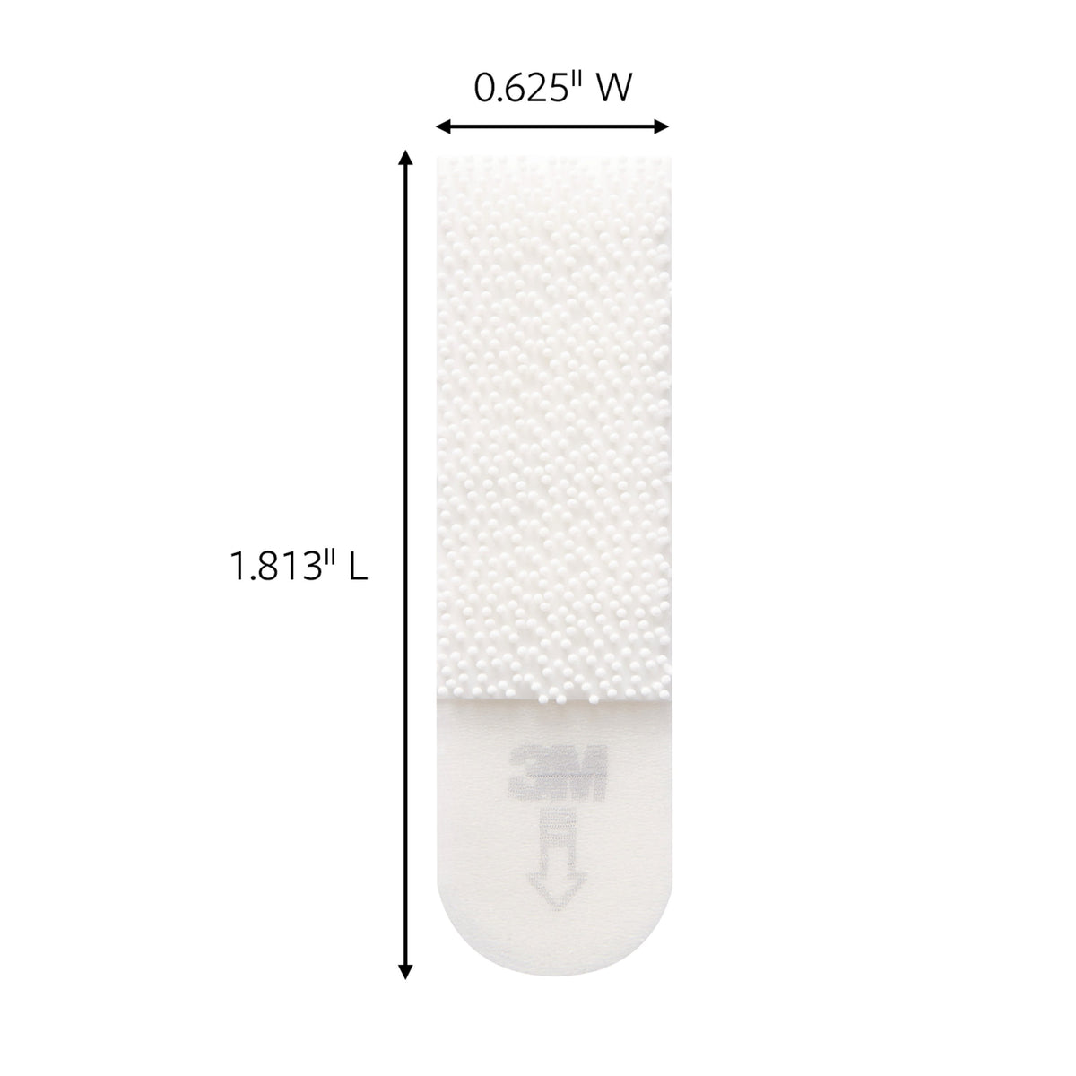 Small Picture Hanging Strips, White, 16 Pairs Per Pack