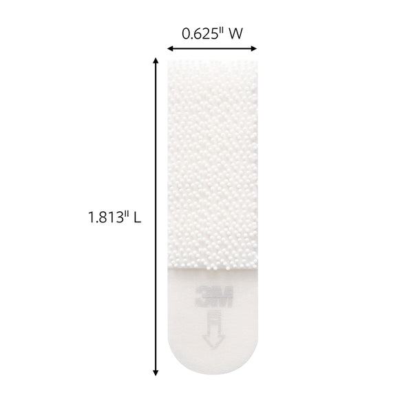 Small Picture Hanging Strips, White, 16 Pairs Per Pack