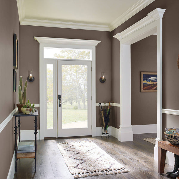Coffee Grounds, Complete Coat Interior/Exterior Paint & Primer in One