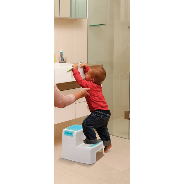2-Up Step Stool, Aqua